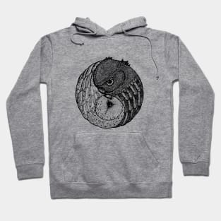 Yin Yang Owls Hoodie